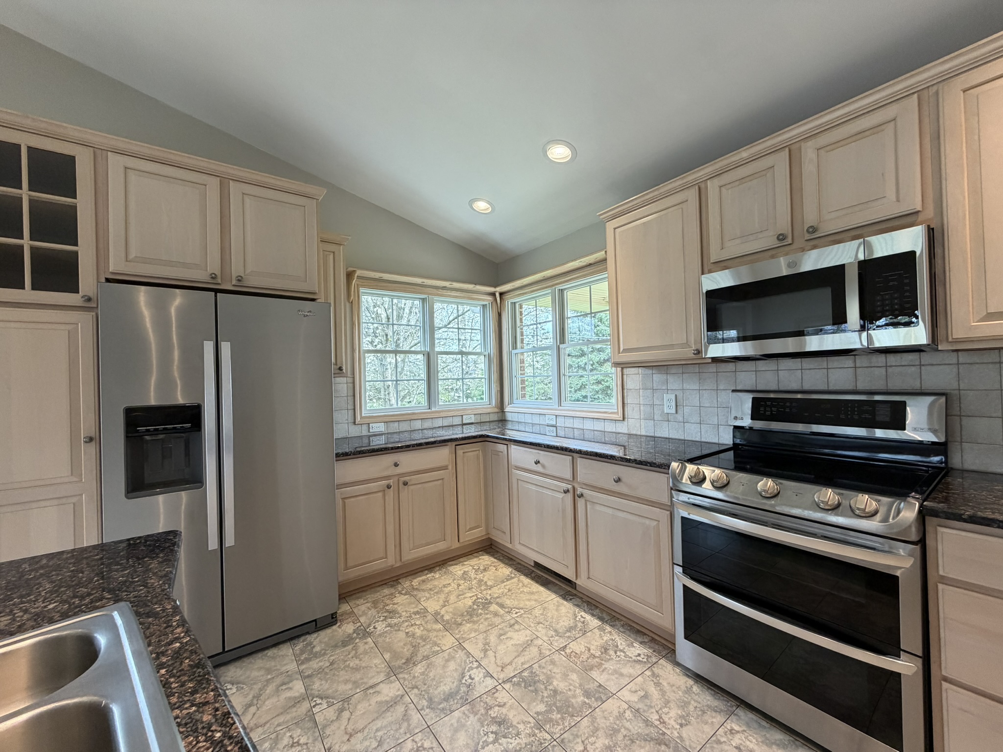 Kitchen — granite and sink