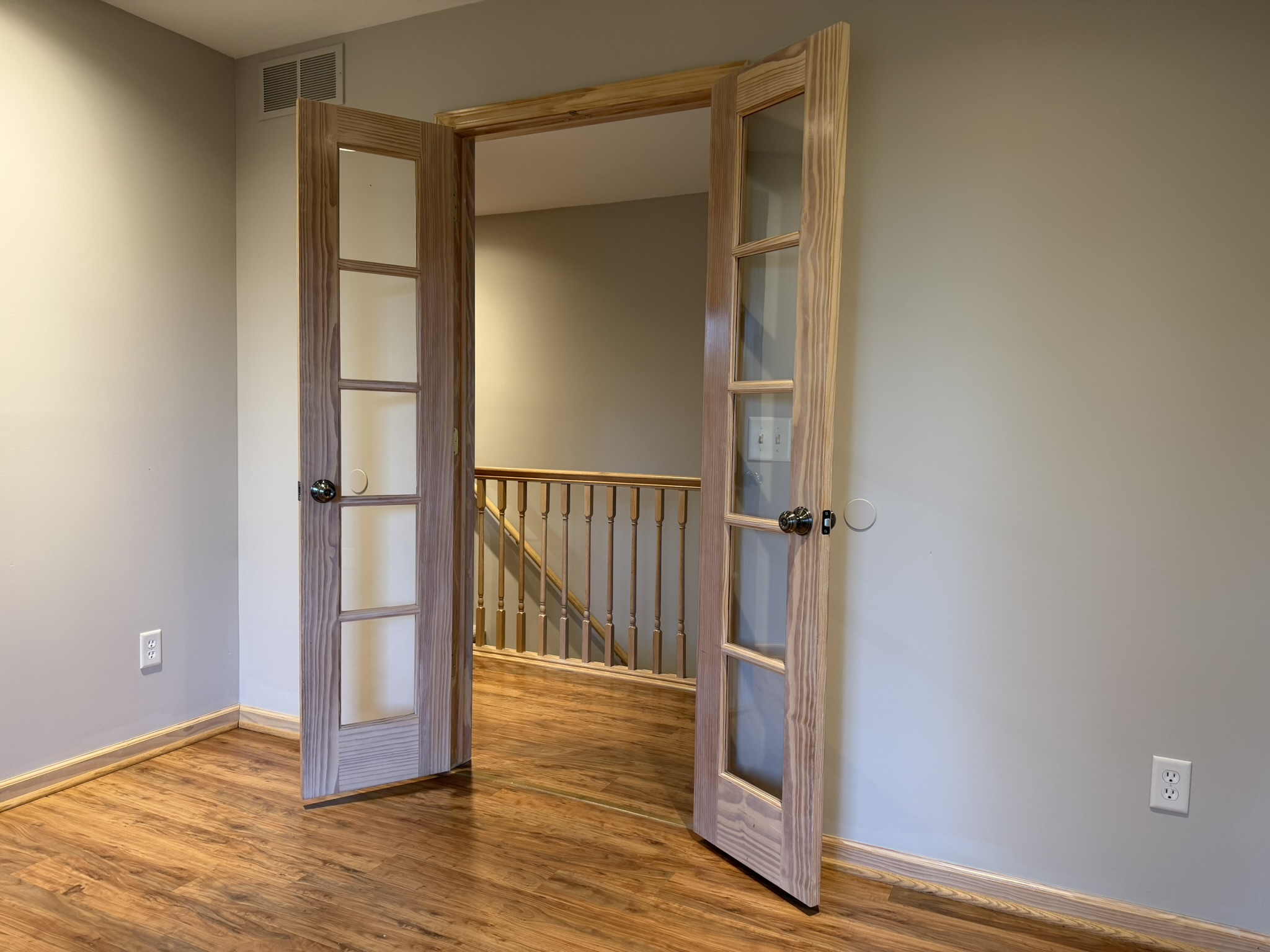 Main floor French doors